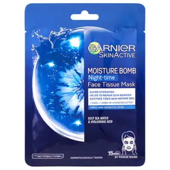 Maskë për fytyrë Garnier Moisture Bomb Night-time, 32 g