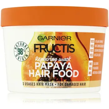 Maskë rigjeneruese për flokë Garnier Papaya, 400 ml