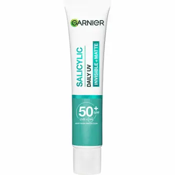 Krem Fluid Ditor Matifikues Garnier, SPF 50+ Hidratuese dhe Mbrojtëse për Lëkurë të Prirur ndaj Akneve