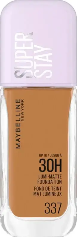 Krem pudër Maybelline Super Stay, 337 Lumi-Matte 30H, 35 ml