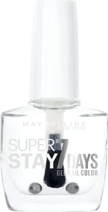 Llak për thonjë Maybelline Super Stay Forever Strong Transparent, 10 ml