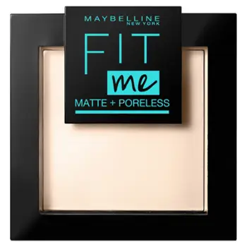 Pudër për grim Maybelline Fit Me Matte and Poreless, 105 Natural Ivory, 9 g