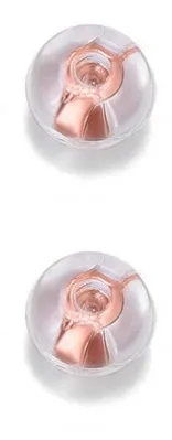 Mbyllëse për vathë Troli, 4 copë, Rose Gold - 1