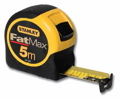Metër çeliku Stanley FatMax BladeArmor 33-728, 8m, 32mm, i verdhë - 1