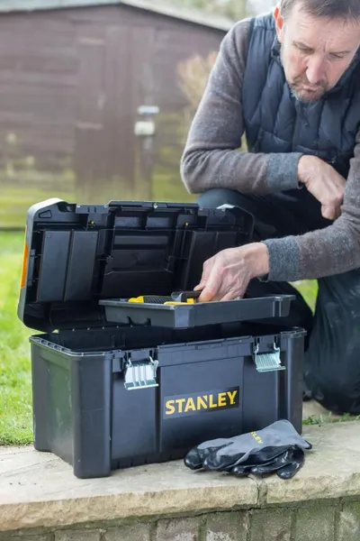Kuti për vegla pune Stanley Essential, 19", e zezë - 6