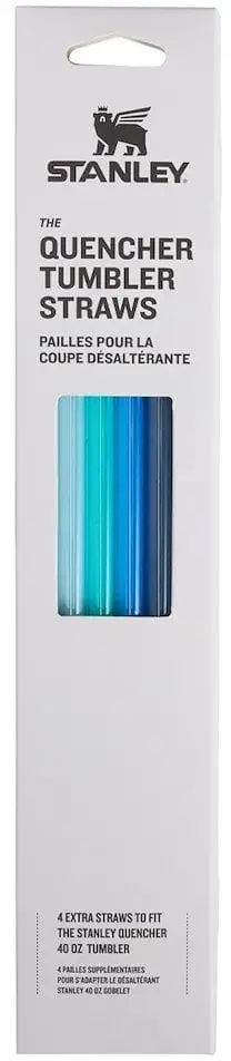 Pipëza për gotë Stanley Quencher H2.O FlowState 1.18L, set 4 copë, blu