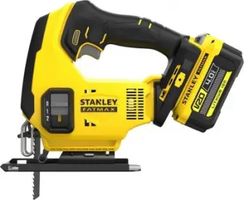 Sharrë Stanley SFMCS600M2K, 18V, 2 x 4.0 Ah, e zezë