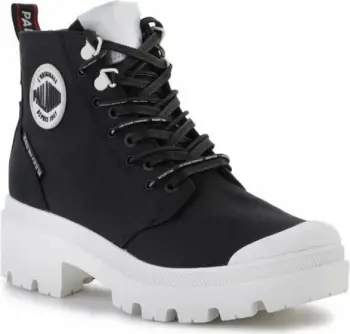 Atlete për femra Palladium, Pallabase Metro W 97346-016-M, të zeza