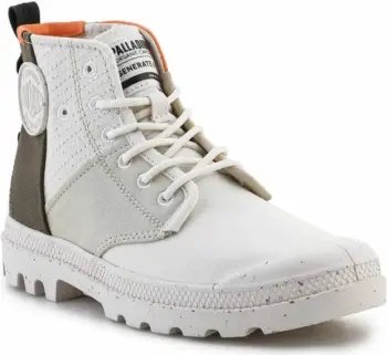 Këpucë Palladium femra, krem