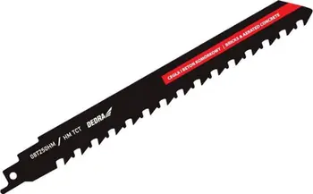 Teh sharre reciproke Dedra 240mm, për beton celular, HM karbid