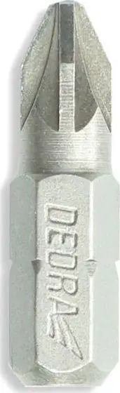 Set maja për kaçavidë Dedra (18A01PZ10-10), PZ1 x 25 mm, 10 copë