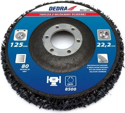 Disk gërryes Dedra, 125 x 22.2mm - 1