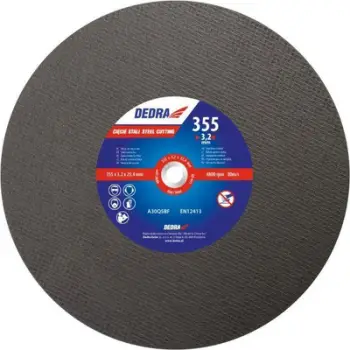 Disk prerës Dedra (F13073), 355 x 3.2 x 25.4 mm