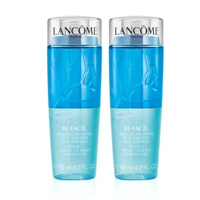 Solucion për pastrimin e grimit të syve Lancôme 2 x 125 ml - 1