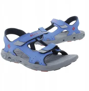 Sandale fëmijësh Columbia Techsun Vent Jr, sintetike, taban gome, blu