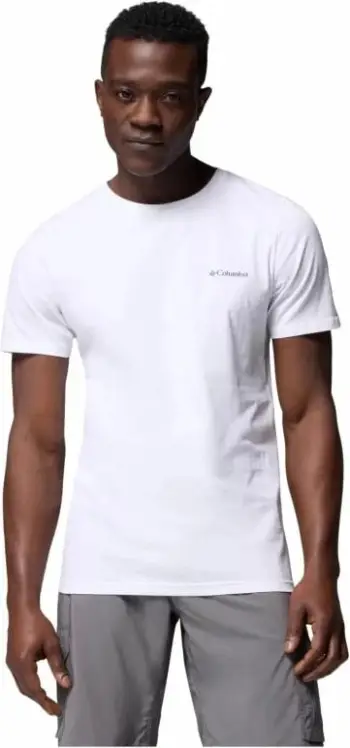 Bluzë Columbia Rapid Ridge Back Graphic Tee II, për meshkuj, e bardhë