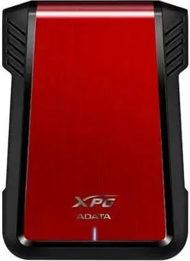 Kuti eksterne për disk 2.5" ADATA EX500, SATA në USB 3.1, e kuqe - 1