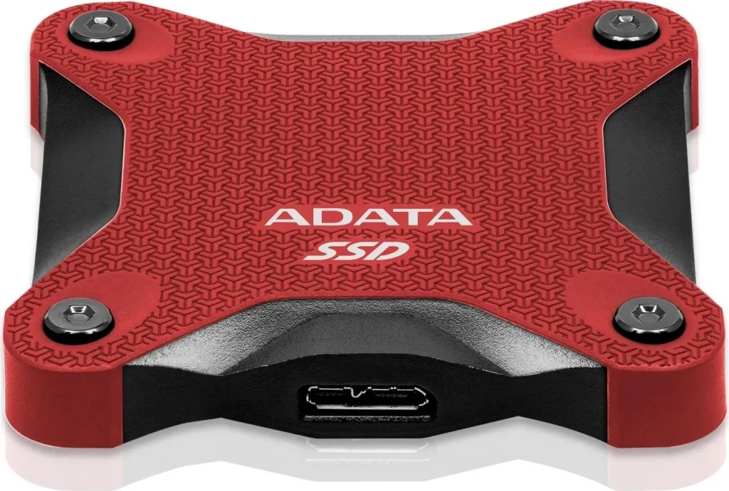 SSD i jashtëm ADATA SD620, 512GB, USB, i zi e kuqe - 4