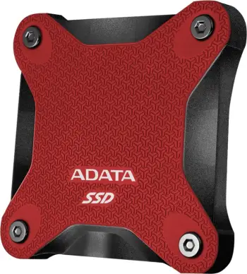 SSD i jashtëm ADATA SD620, 512GB, USB, i zi e kuqe