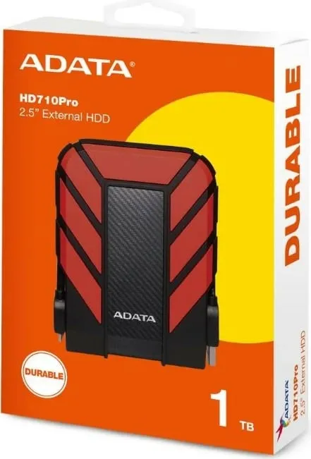 Disk i jashtëm ADATA HD710 Pro, USB3.1 - 1TB, i kuq - 3