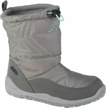 Çizme bore për vajza Kappa Cessy Tex K Jr 260824K-1637, membranë Kappa Tex, gri