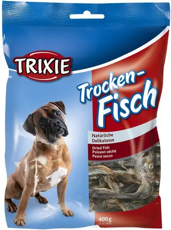 Shujta për qen Trixie Dried Sprats, peshq të tharë, 400g