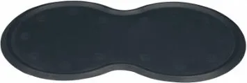 Mbajtëse tasash për kafshë Trixie, 45 cm, e zezë - 1