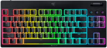 Tastierë mekanike Razer BlackWidow V4 Low Profile Tenkeyless, wireless, Orange Switch, layout US, e zezë