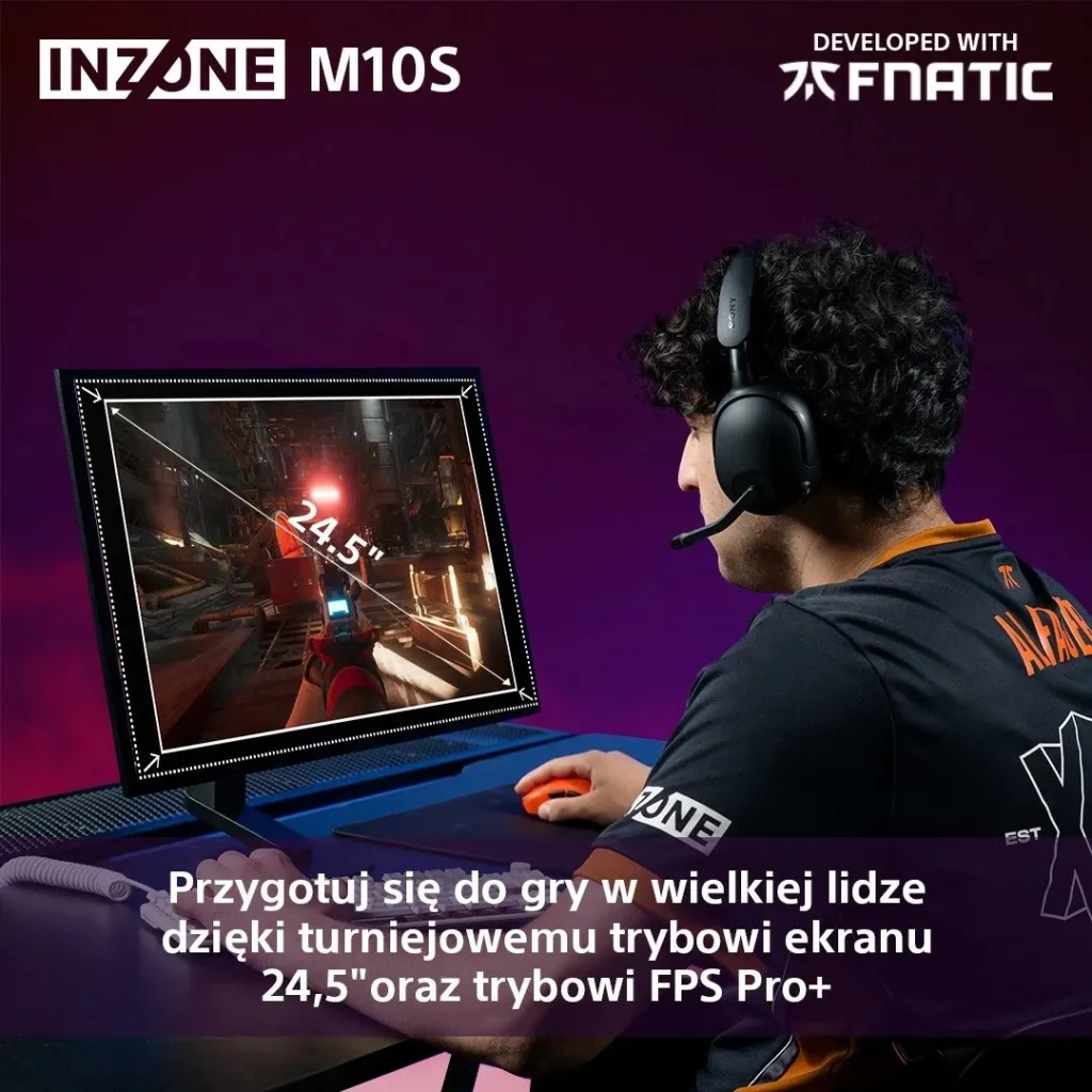 Monitor gaming Sony INZONE M10S, 27", QHD OLED, i zi - 7