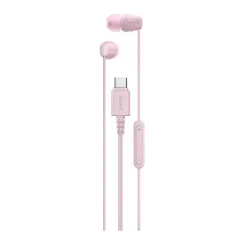 Kufje Sony IEREX15C in-ear me kabllo, USB-C, me mikrofon, rozë