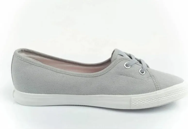 Këpucë femra Lee Cooper, të hirit - 4