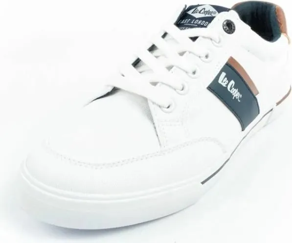 Këpucë për meshkuj Lee Cooper, të bardha - 3