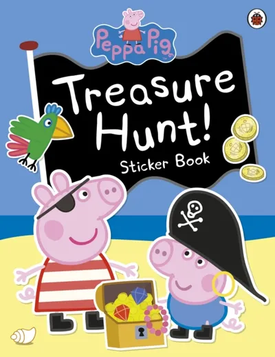 Peppa Pig Treasure Hunt Sticker Book - 1