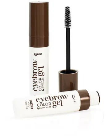 Xhel për vetulla Pupa Milano Quiz Cosmetics Eyebrow Gel Shape & Color, me Aloe Vera, 5ml, ngjyrë Dark