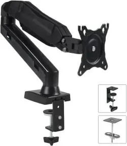 Mbajtëse tavoline për monitor Maclean MC-860, 13-27", 8 kg, e zezë - 1