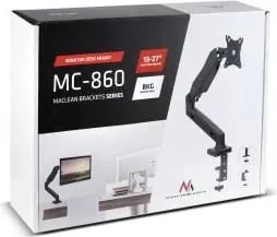 Mbajtëse tavoline për monitor Maclean MC-860, 13-27", 8 kg, e zezë - 5