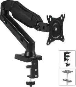Mbajtëse tavoline për monitor Maclean MC-860, 13-27", 8 kg, e zezë