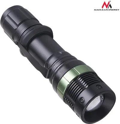 Set Maclean për biçikletë, llambë 200 lumen + set karikues, i zi - 15