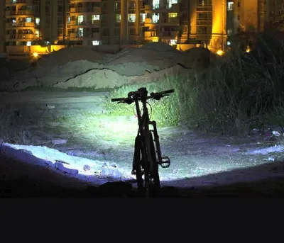 Set Maclean për biçikletë, llambë 200 lumen + set karikues, i zi - 21