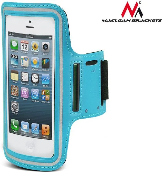 Mbajtëse për celular Maclean MC-405T, e kaltër - 1