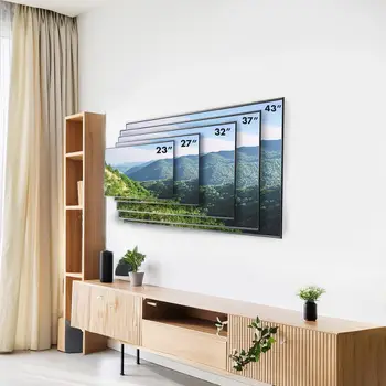 Mbajtëse muri për TV Maclean MC-414, VESA 200x200, 23-43", 30kg