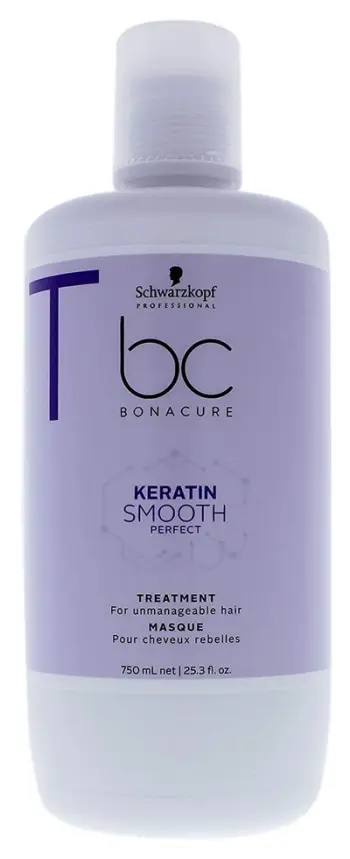 Maskë për flokë Schwarzkopf Bonacure Keratin Smooth Treatment, 750 ml