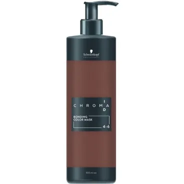 Maskë për flokë të ngjyrosur Schwarzkopf ChromaID, 4-6, 500 ml - 1