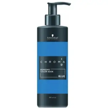 Maskë për flokë të ngjyrosur Schwarzkopf ChromaID, Blue, 280 ml