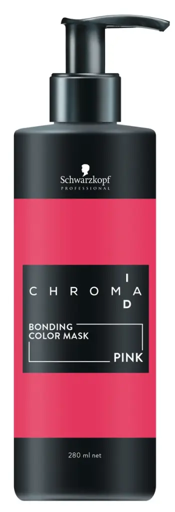 Maskë për flokë të ngjyrosur Schwarzkopf ChromaID, Pink, 280 ml