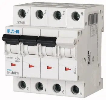 Ndërprerës modular Eaton 63A 3+N ZP-A63/3N (284909)