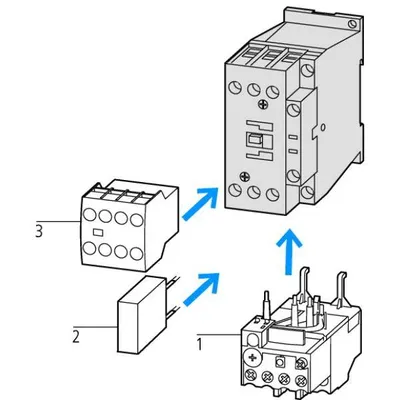 Kontaktor Eaton, 24V, 50 / 60Hz - 2