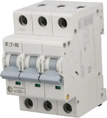 Ndërprerës miniaturë EATON 3P C 63A 6kA AC xPole Home HN-C63 / 3 194897