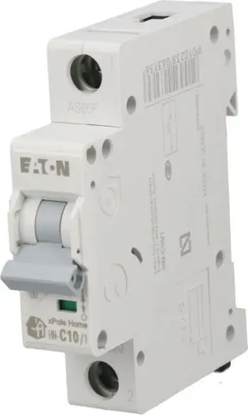 Ndërprerës miniaturë EATON, 1P C 10A 6kA AC xPole Home HN-C10 / 1 194829