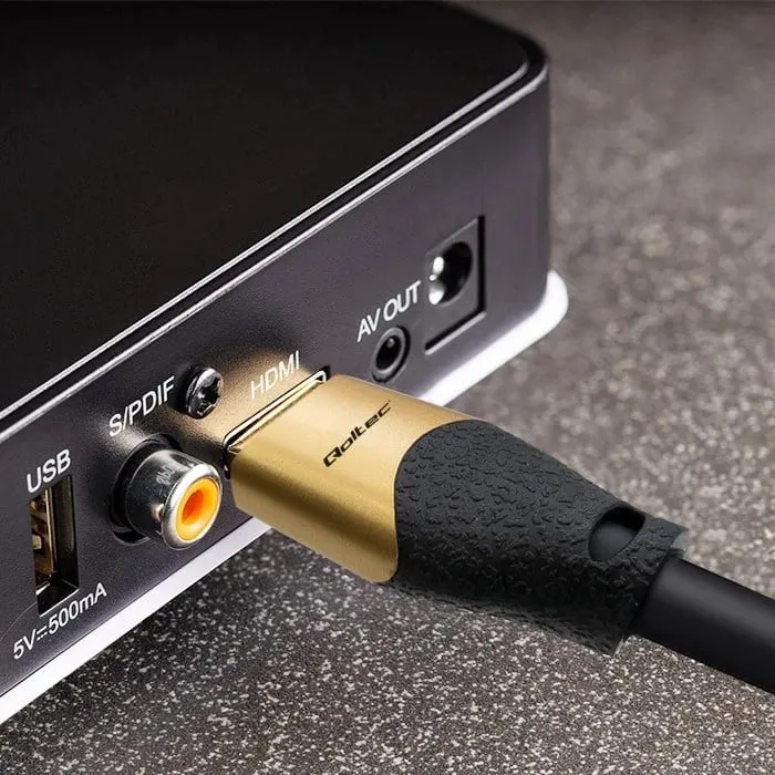 Kabllo HDMI Qoltec 50357, Ultra high speed 8K, 5m, Ari - 5